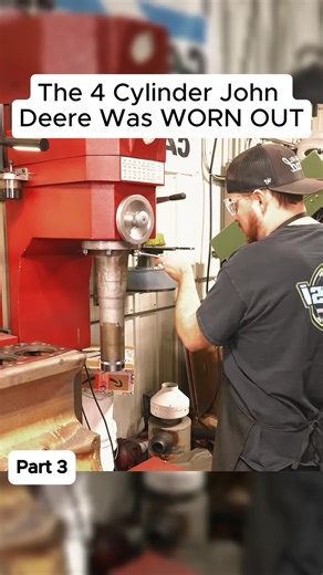 Rebuilding a Worn-Out 4 Cylinder John Deere Engine