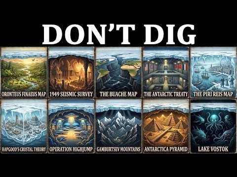 10 Ancient Maps That Show What's Under Antarctica And Why No Nation Will Dig