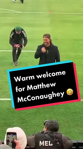 Matthew McConaughey Joins Iconic Wolf of Wall Street Chant at Austin FC