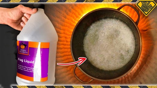 What happens when we boil a whole gallon of fog juice