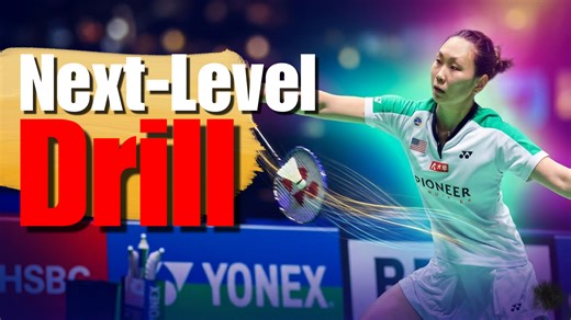 The badminton training drill you’ve probably never seen before