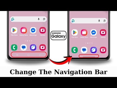 How to Change the Navigation Bar on Samsung Galaxy | Buttons, Gestures & Style