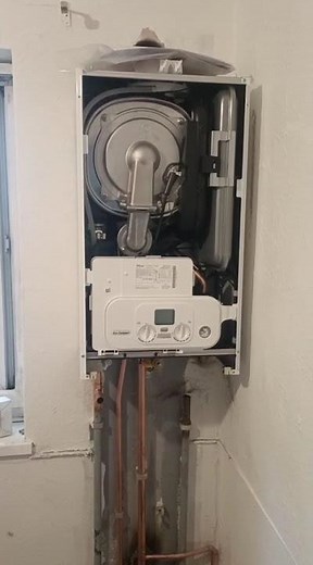 Main combi boiler installation