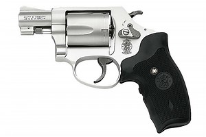 Smith & Wesson Model 637 Airweight 38 Special  P 1.88in Barrel 5 Rounds with Rubber Crimson Trace Laser Grips