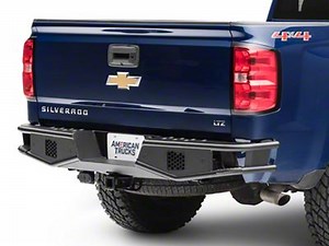 RedRock Silverado 1500 Tubular Off-Road Rear Bumper S106890 (07-18 Silverado 1500) - Free Shipping