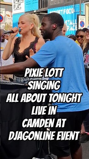 Pixie Lott Singing 'All About Tonight' LIVE in Camden! 🎤🔥