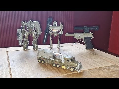 トランスフォーマークロニクル CH-02 G1 & Movie 破壊大帝セット (ストップ・モーションと新トランスフォーム説明ビデオ)