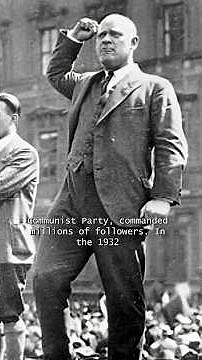 Why Hitler Kept His Biggest Rival Alive (Until 1944) – The Brutal Execution of Ernst Thälmann