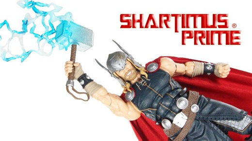 Marvel Legends Series Thor 12 Inch Comic Hasbro 1:6 Scale Action Figure Toy Review