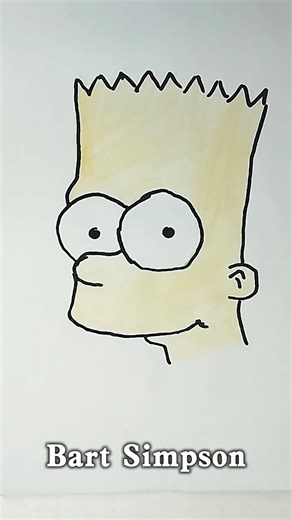 Drawing Bart Simpson🎨