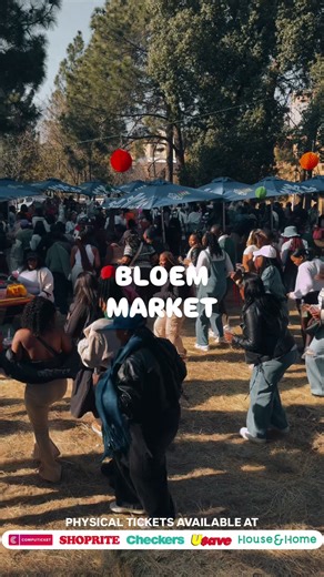 🔥 With 50 vendors, 6 music genres, and 3000 people coming together, this is set to be one of the biggest vibes in Bloem. Tickets are moving fast, so make sure you secure yours before they sell out. Get your tickets now on our website or at listed stores and be part of the market everyone will be talking about. 🎟️✨