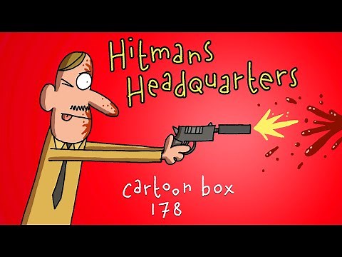 Hitmans Headquarters | Cartoon Box 178 | by FRAME ORDER | Assassin cartoon