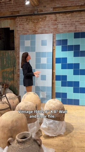 Ingrid Juliano on Instagram: "Vintage 1980s floor and wall tile pattern ideas. Perfect for large and small format applications. There’s a few other colors on my website. Mix and match as you wish, and consider tiling the ceiling too! #1980s #color #vintagetileshop #vintageshop #vintage #tile #vintagetile #tileaddiction #vintagestyle #vintagetiles #setdesign #setdecorator #setdecoration #vintagestore #sustainablity #vintagehome #tilesetter"