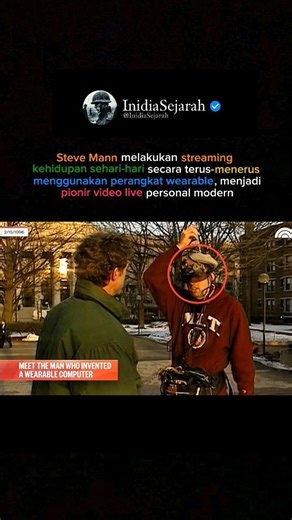 Steve Mann dan Life-Casting Awal (1994)