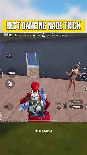 Best Dancing Grenade Trick in PUBG Mobile