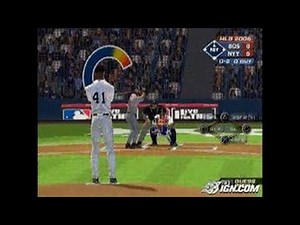 MLB 2006 PlayStation 2 Gameplay - Pitch meter