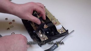 2PACK MEGA/AMG Fuse/bolt fuse 200Amp, 32V, 298 Series, Time Delay, High-Current Stud Mount Fuse - Bolt Down - Automotive/Marine (200A-2PACK)