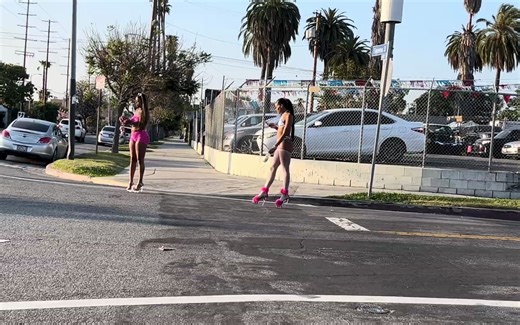 The Streets of LA - Figueroa Street - Part 2 - Los Angeles, Ca. [4K]