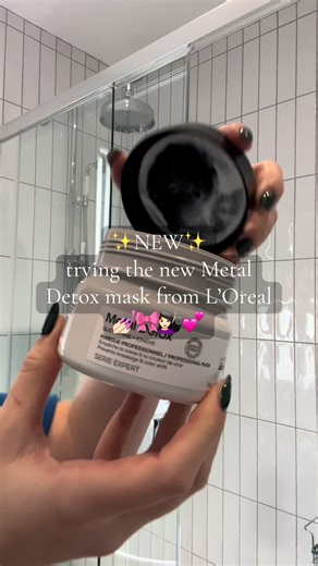 Stepping into my haircare era 💃🏻 I have really noticed how more nourished my hair feels using the mask 🫶 @L'Oréal Paris UK @L’Oréal Professionnel #loreal #metaldetox #hair #lorealistaruk #myroutinetoyours