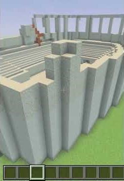 CONSTRUÍ UM COLISEUM NO MINECRAFT #minecraft #coliseum