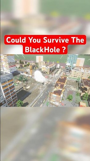 Can You Survive A BlackHole In TearDown #teardown #teardownmods #gaming #teardowngame