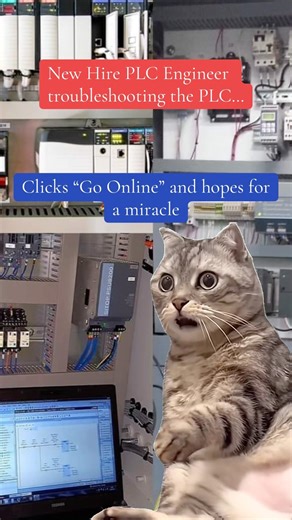 New PLC Engineer Troubleshooting the PLC for the First Time #PLC #AutomationEngineer #troubleshoot