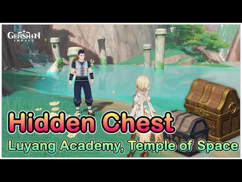Hidden Chest in Luyang Academy, Temple of Space – Genshin Impact