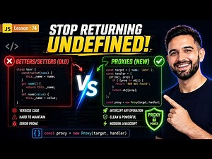 JavaScript Proxy Object Explained - Better than Getters and Setters? (ES6 Tutorial)