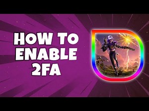 How To Enable 2FA On Fortnite (Quick and Easy)