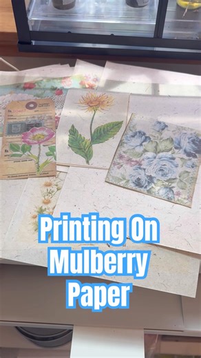 Have you printed on Mulberry paper before?