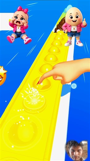 cartoon video #pop vs egg game#cartoon#pop gaming