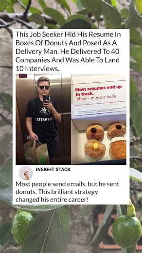 The Genius Way This Man Landed 10 Job Interviews! 🍩