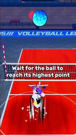 How to Self Spike Set in Volleyball Legends 🏐| Skill Maxxing #1 #shorts #volleyballlegends #roblox