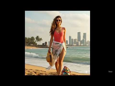 Sunrise Chic in Miami | High-Fashion Beach Walk on South Beach