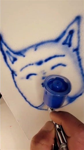 First Time Airbrush, it's easy. For small Money.