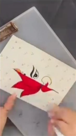 Navratri special art video❤️#ytshorts#shorts#youtubeshorts#art#craft#diy#tutorials#navratri2026#gift