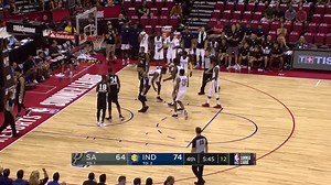 Second-round pick Alize Johnson performed well in the 2018 NBA Summer League, averaging 12.4 points, 8.6 rebounds, and 1.6 assists over five games. Check out some of his best plays from Las Vegas. | Indiana Pacers