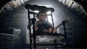 Download Haunted Doll in Attic Rocking Chair. for free
