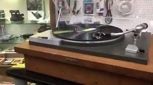 TBT everywhere you look in the store! Presenting the Pioneer PL-41A built like a tank, but looks nice in the livingroom! 2-speed, belt-drive turntable featuring a 4-pole synchronous motor driving a 31cm aluminium alloy diecast platter. New Belt and stylus! Only $325! | Silver Eagle Audio