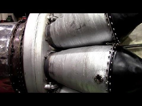 Centrifugal Turbojet test run