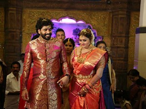 மச்சான் மேல மனசுப்பூராவும் காதல்... மகிழ்ச்சியில் நமீதா