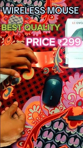 Portronics Toad 23 Wireless Optical Mouse with 2.4GHz, USB Nano Dongle, Optical Orientation #mouse