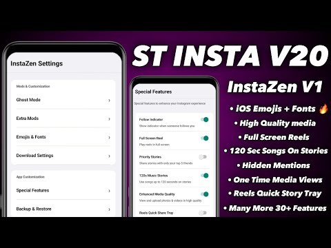 🔥 Real iOS Instagram on Android 2026 | 120-Sec Story Song 😱 | Hidden Mentions | ST INSTA v20