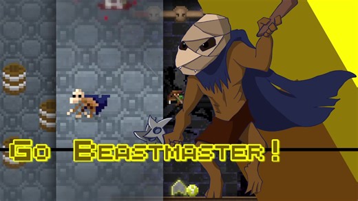 Go BEAST mode with the Beastmaster 🗡️ #videogames #games #steam #steamgames #insearchofheroes #beast #beastmode #wishlist #roguelike