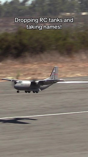 You’d never think dropping stuff from an RC airplane would be as fun as it is. Turns out, it’s a blast! (Pun not intended) 😆 in this case we dropped a small rc tank i found on amazon out of the back of an E-flite EC-1500. So fun!! #rcplanes #goodtimes #awesome #tanks #cargoplane #scalemodel