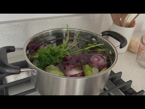 Here's how to make easy homemade vegetable broth | Healthy Living with Megan Evans