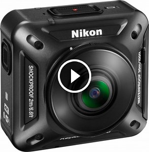 Nikon unveils the KeyMission 360, their new 360-degree action camera