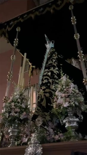 Virgen del Carmen Doloroso (Pedregalejo) #semanasanta #malaga #shorts #shortvideo