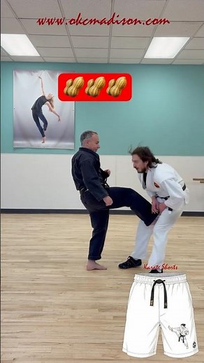 Groin kick #karate #selfdefense