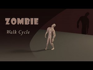 Zombie Walk Cycle in Maya